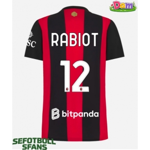 AC Milan Adrien Rabiot #12 Hemmatröja Kvinnor 2026-27 Kortärmad